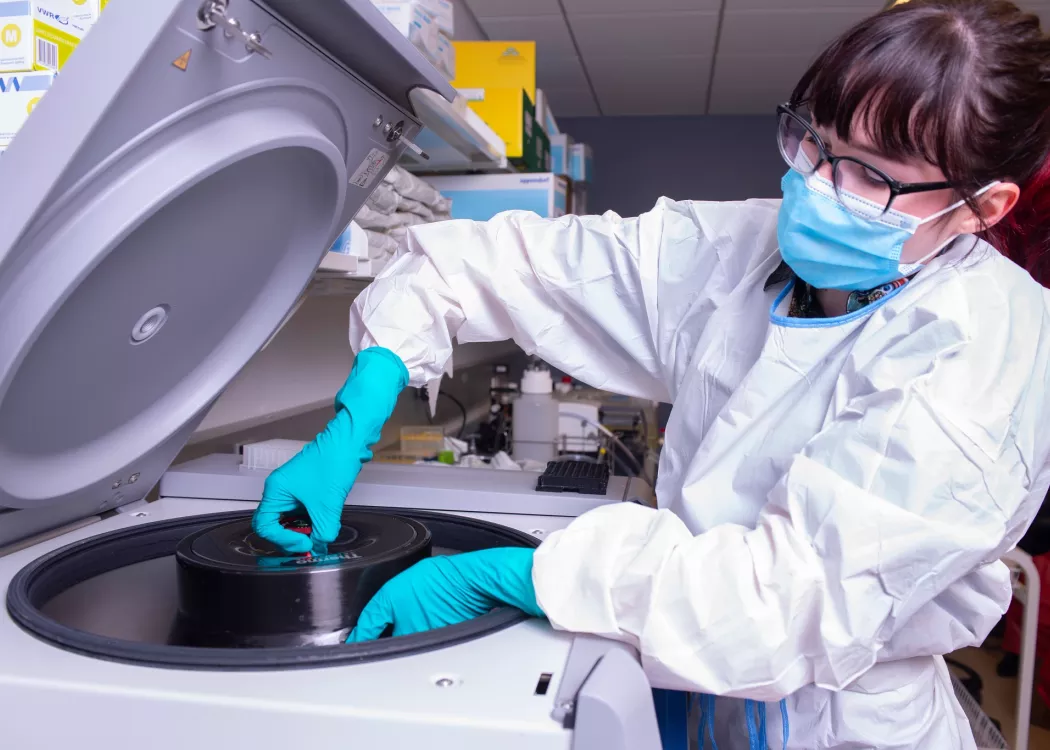 Wastewater testing lab - Covid 19