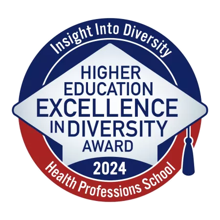 2024 Award Logo from the Insight into Diversity Higher Education Excellence in Diversity (HEED) for Health Professions School (UofL)